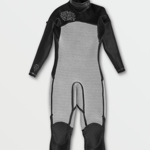 VOLCOM MENS MODULATOR 3/2MM LONG SLEEVE BACK ZIP FULLSUIT MEDIUM *NWT - Picture 4 of 7